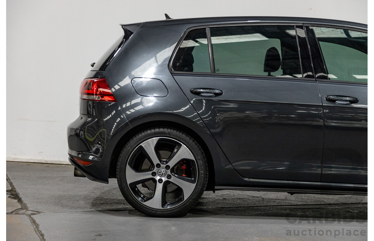 3/2015 Volkswagen Golf GTi AU MK7 MY15 5d Hatchback Carbon Steel Metallic Turbo 2.0L
