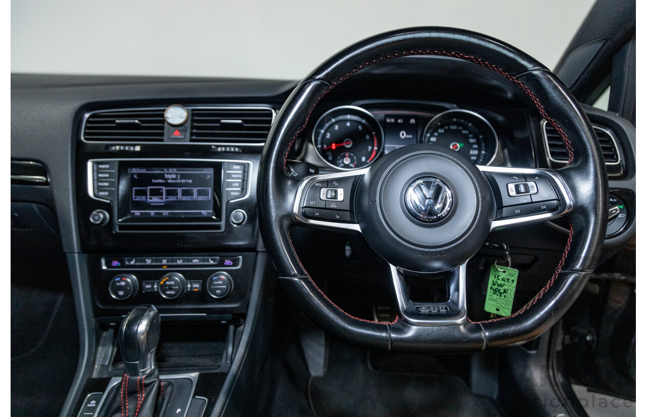 3/2015 Volkswagen Golf GTi AU MK7 MY15 5d Hatchback Carbon Steel Metallic Turbo 2.0L