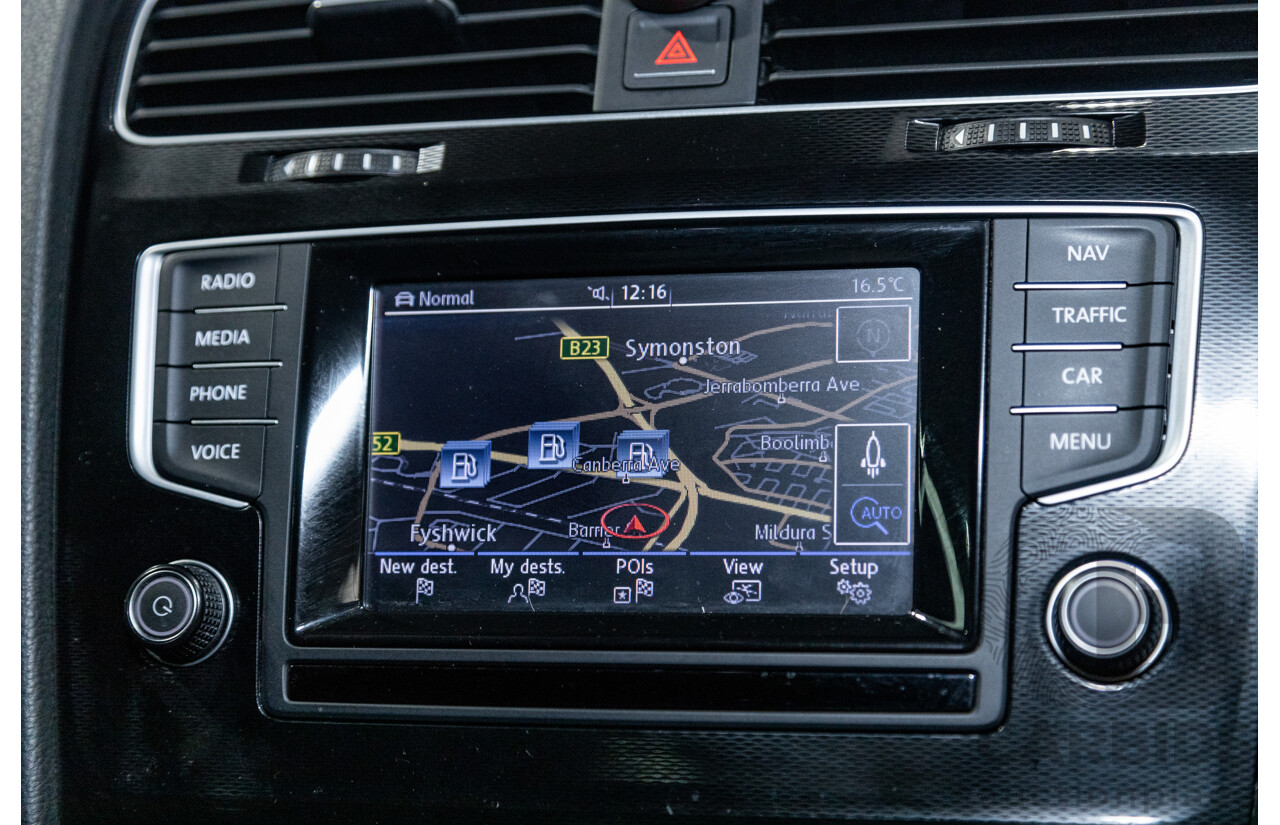 3/2015 Volkswagen Golf GTi AU MK7 MY15 5d Hatchback Carbon Steel Metallic Turbo 2.0L