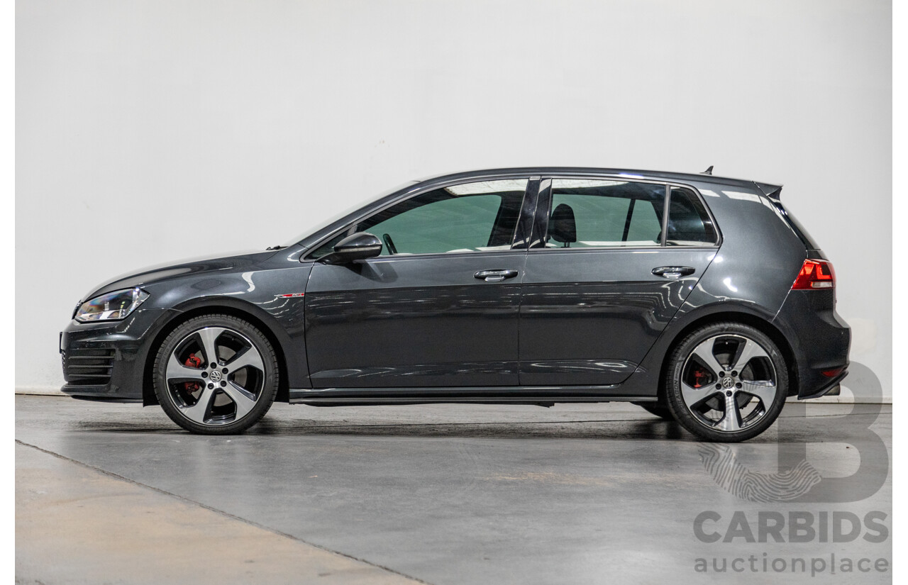 3/2015 Volkswagen Golf GTi AU MK7 MY15 5d Hatchback Carbon Steel Metallic Turbo 2.0L