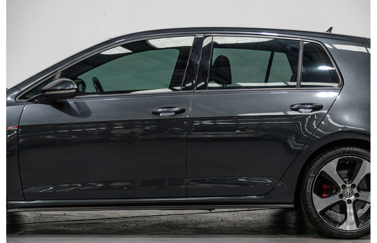 3/2015 Volkswagen Golf GTi AU MK7 MY15 5d Hatchback Carbon Steel Metallic Turbo 2.0L