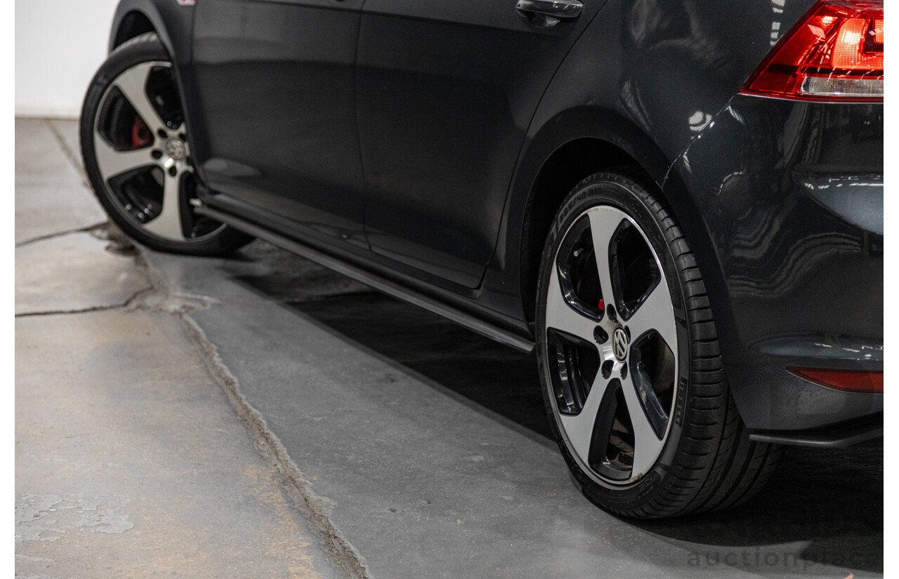 3/2015 Volkswagen Golf GTi AU MK7 MY15 5d Hatchback Carbon Steel Metallic Turbo 2.0L