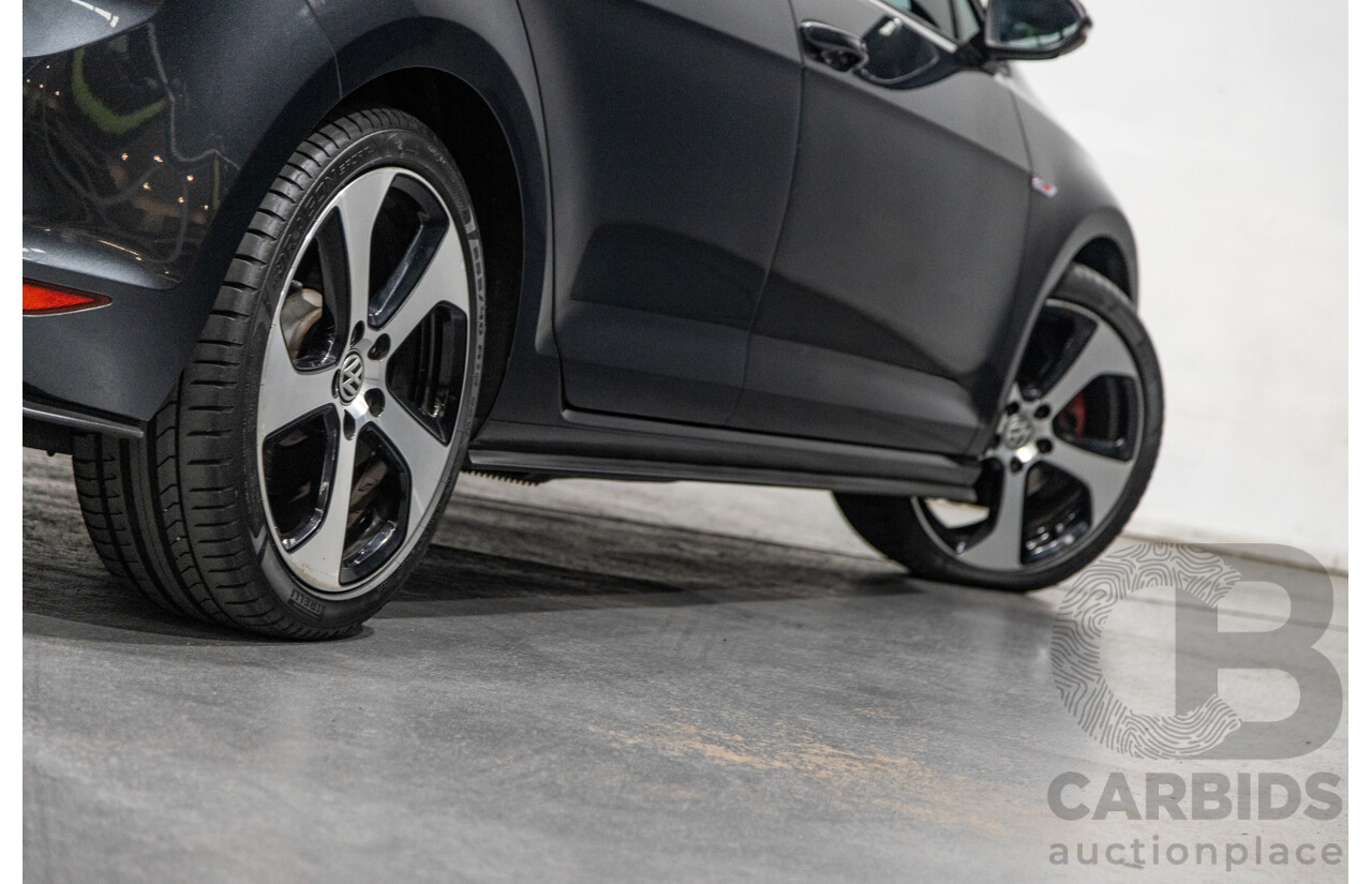 3/2015 Volkswagen Golf GTi AU MK7 MY15 5d Hatchback Carbon Steel Metallic Turbo 2.0L