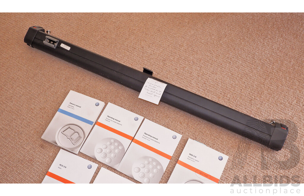 VW Cargo Barrier Screen for Golf VI Wagon and Operating Manuals