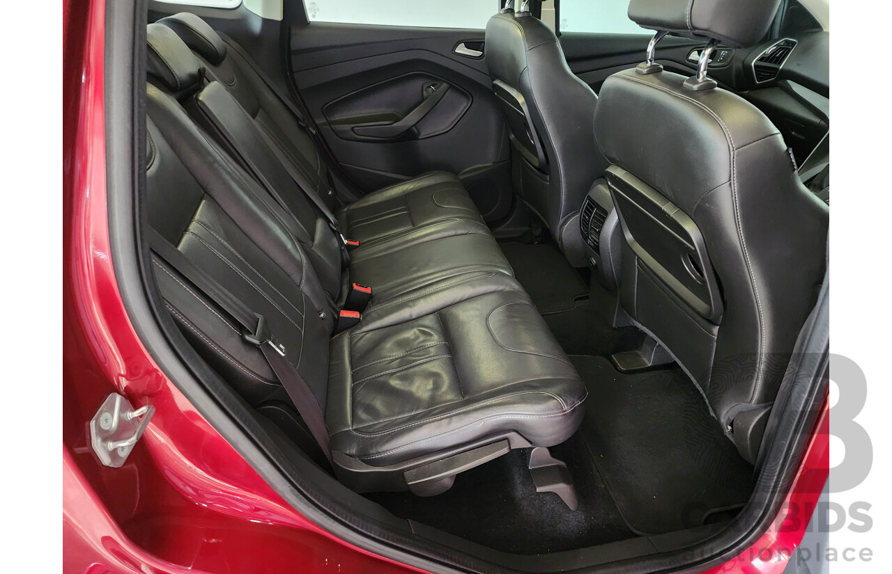 08/2015 Ford Kuga TITANIUM (AWD) AWD TF MK 2 4D Wagon Red 2.0L