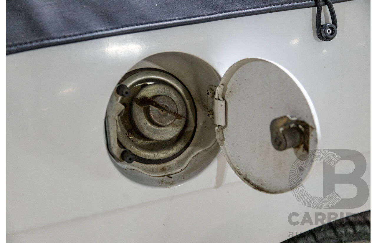 5/1991 Subaru Brumby Special GL Targa Roof (4x4) P/Up White 1.8L