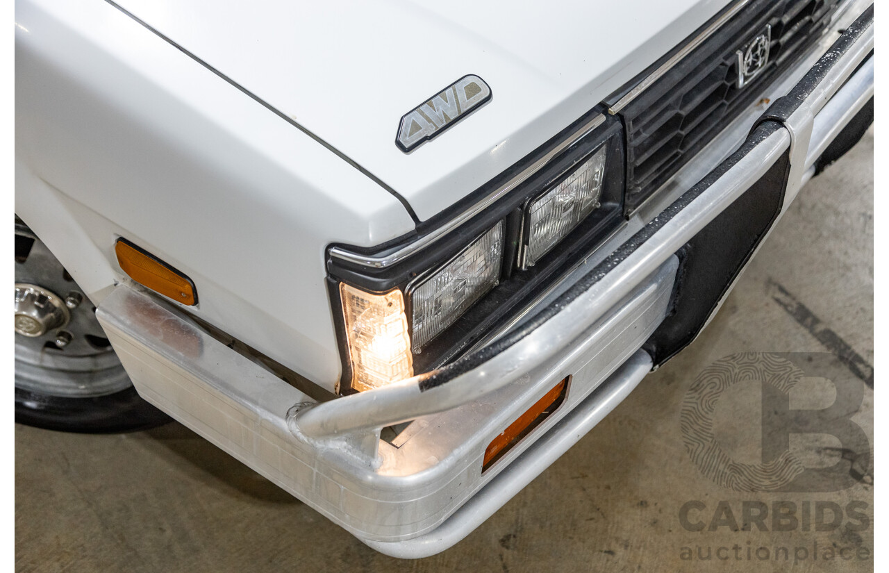 5/1991 Subaru Brumby Special GL Targa Roof (4x4) P/Up White 1.8L