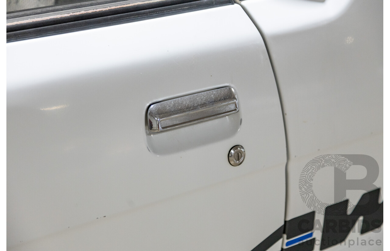 5/1991 Subaru Brumby Special GL Targa Roof (4x4) P/Up White 1.8L