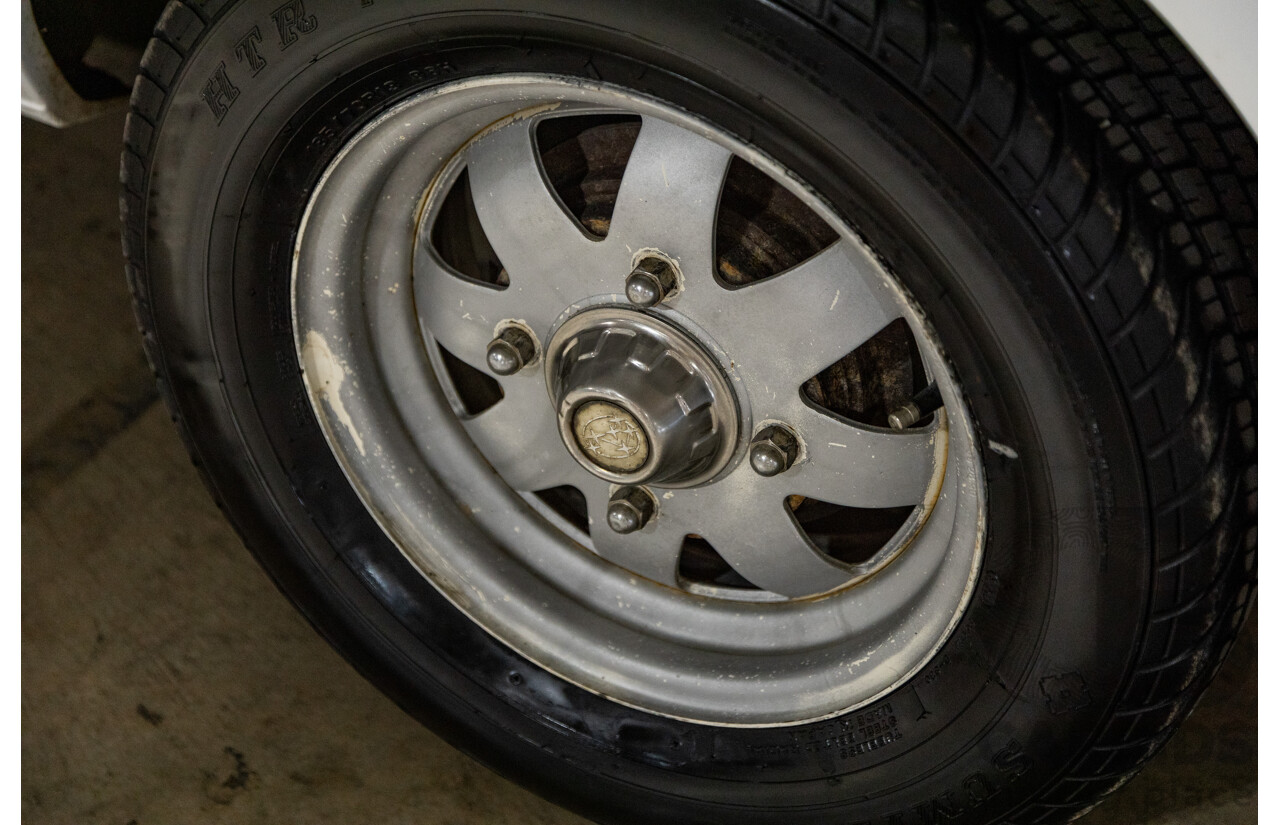 5/1991 Subaru Brumby Special GL Targa Roof (4x4) P/Up White 1.8L