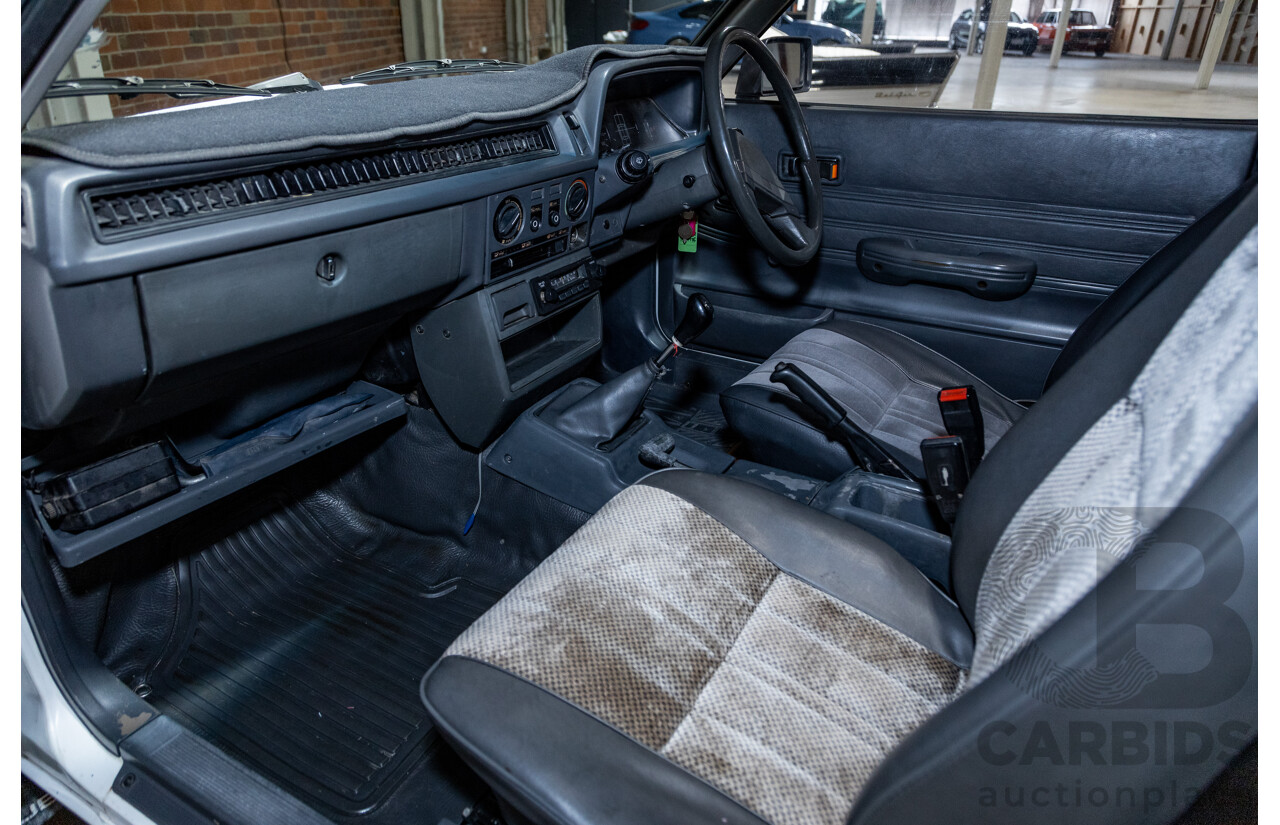 5/1991 Subaru Brumby Special GL Targa Roof (4x4) P/Up White 1.8L