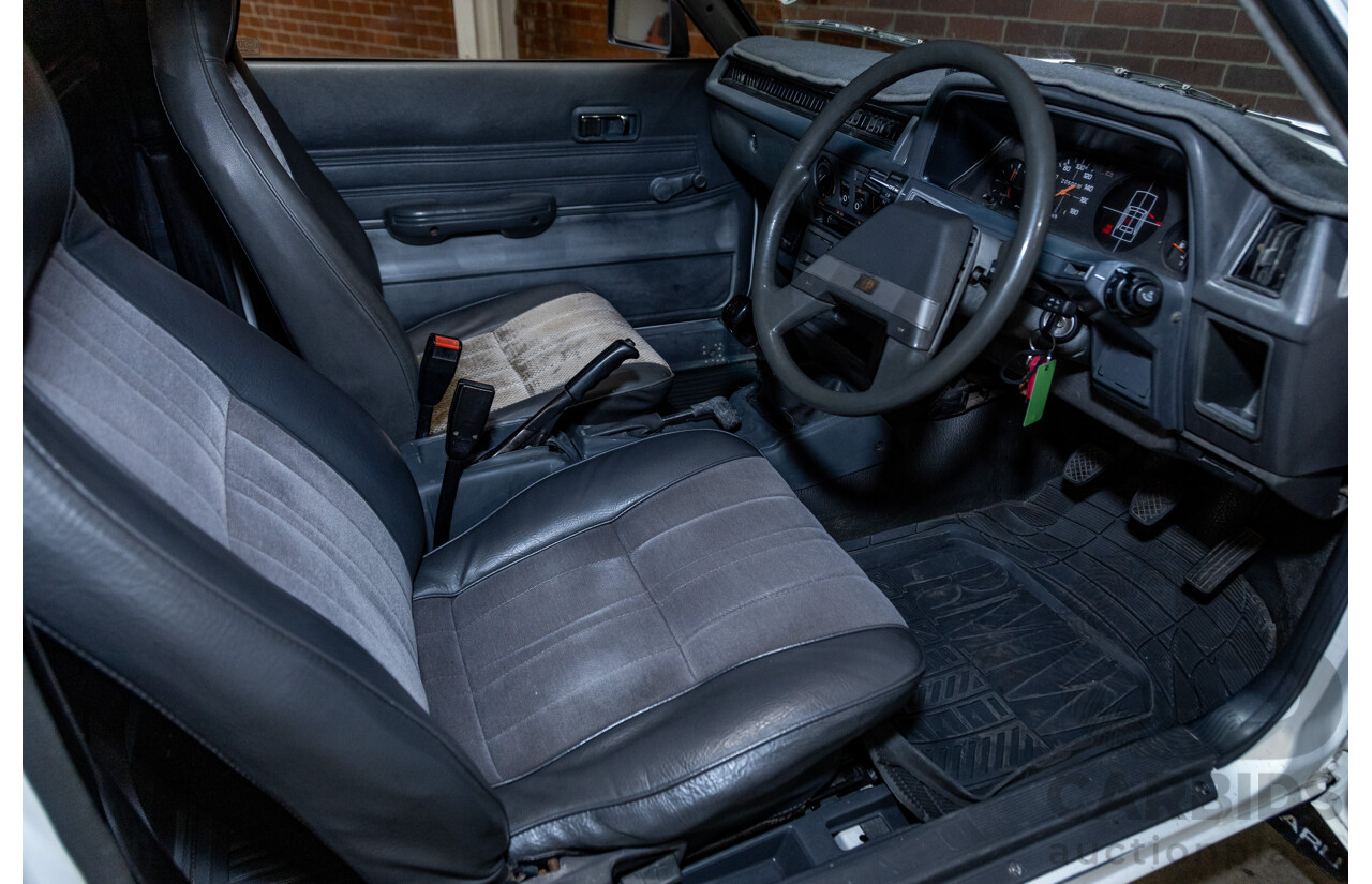5/1991 Subaru Brumby Special GL Targa Roof (4x4) P/Up White 1.8L