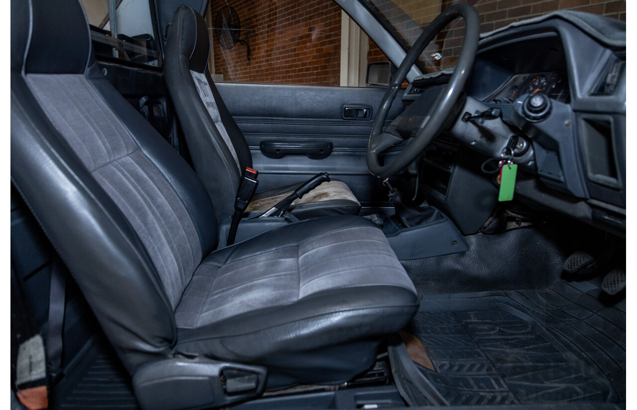 5/1991 Subaru Brumby Special GL Targa Roof (4x4) P/Up White 1.8L