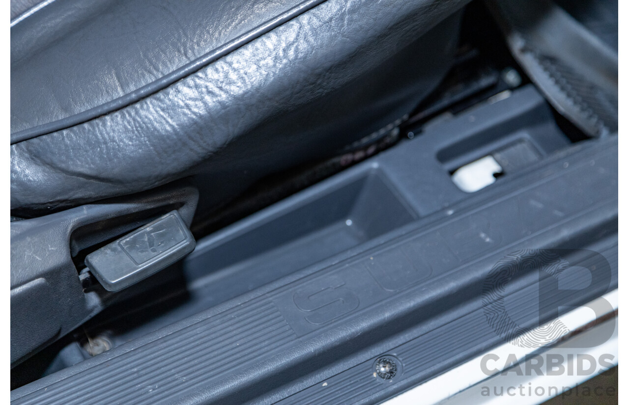 5/1991 Subaru Brumby Special GL Targa Roof (4x4) P/Up White 1.8L