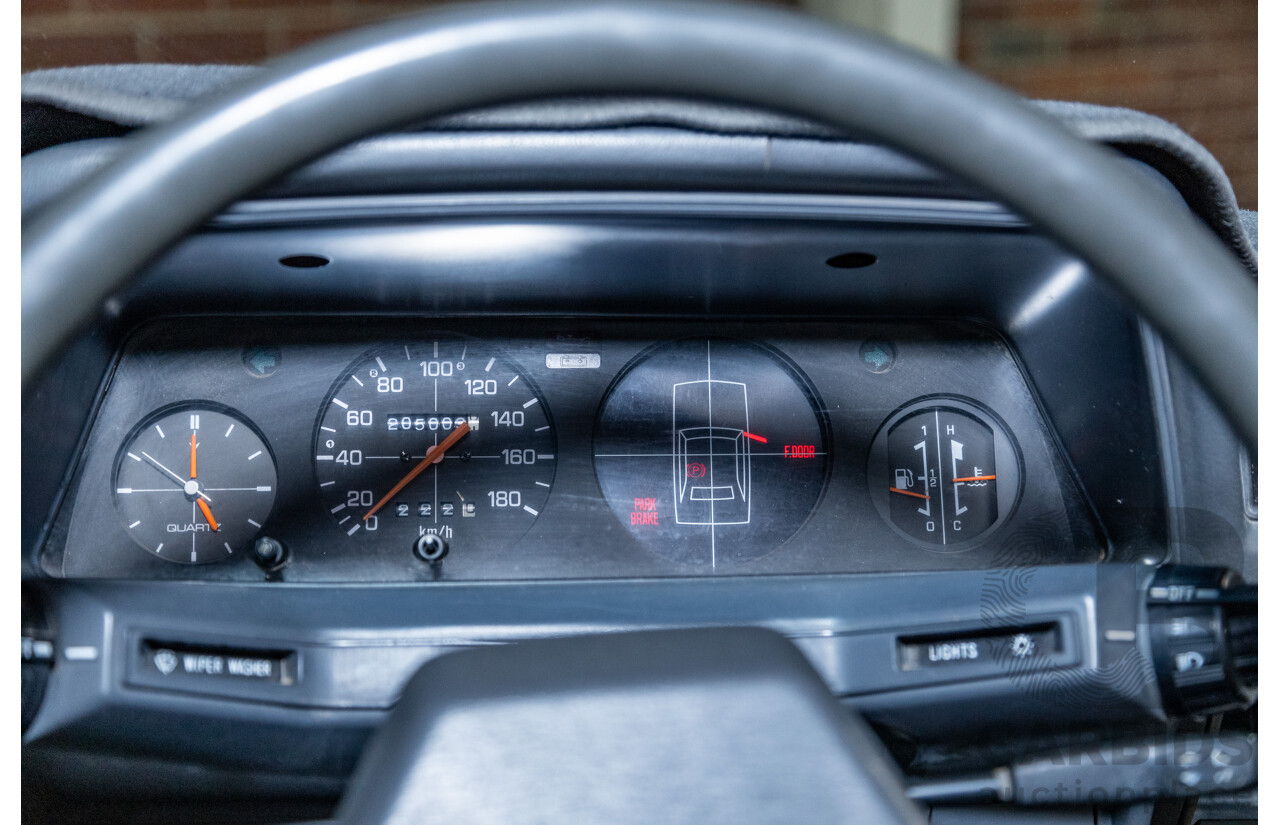 5/1991 Subaru Brumby Special GL Targa Roof (4x4) P/Up White 1.8L