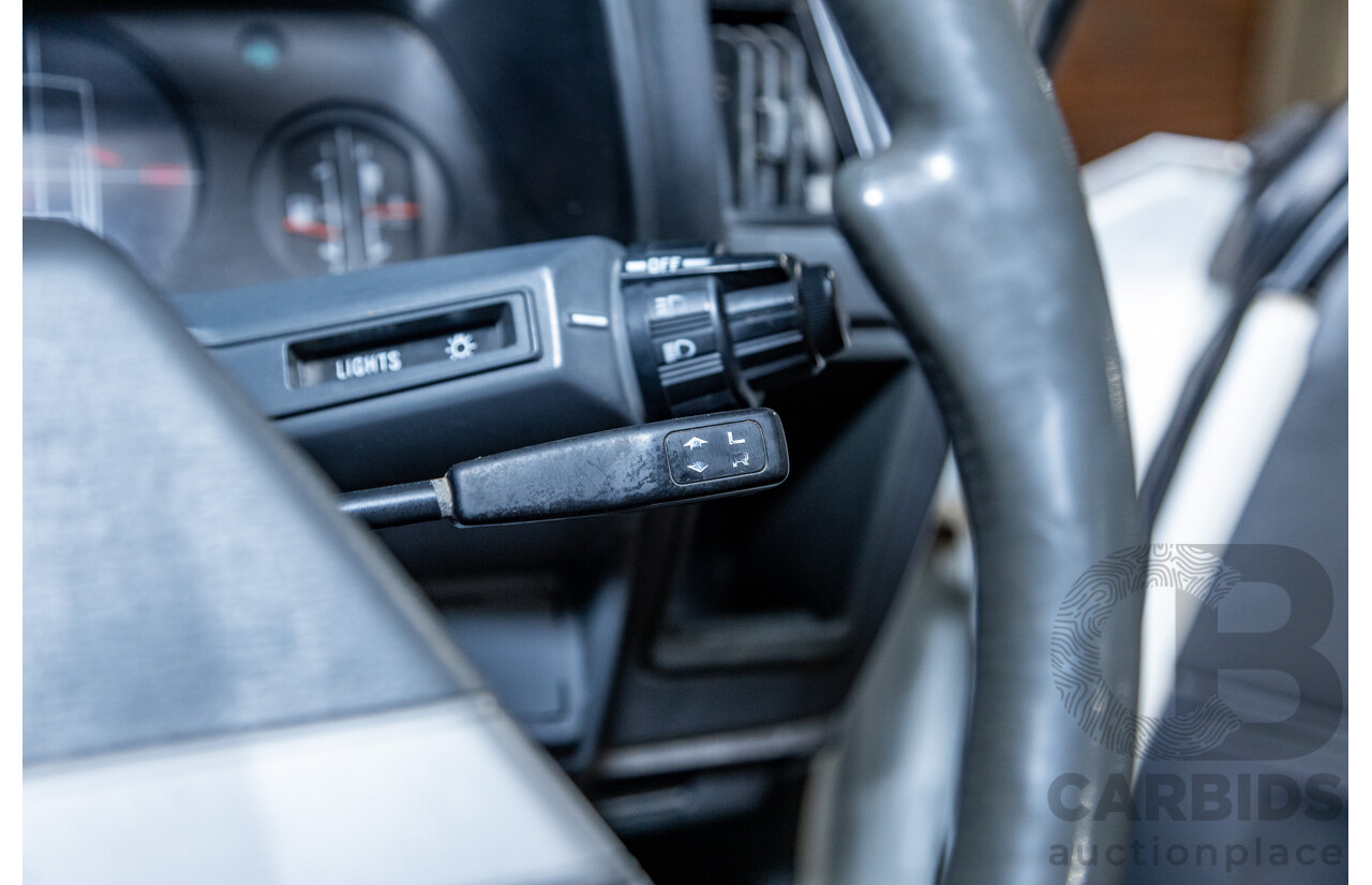 5/1991 Subaru Brumby Special GL Targa Roof (4x4) P/Up White 1.8L