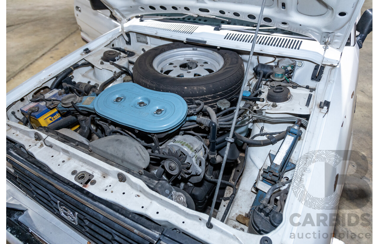 5/1991 Subaru Brumby Special GL Targa Roof (4x4) P/Up White 1.8L