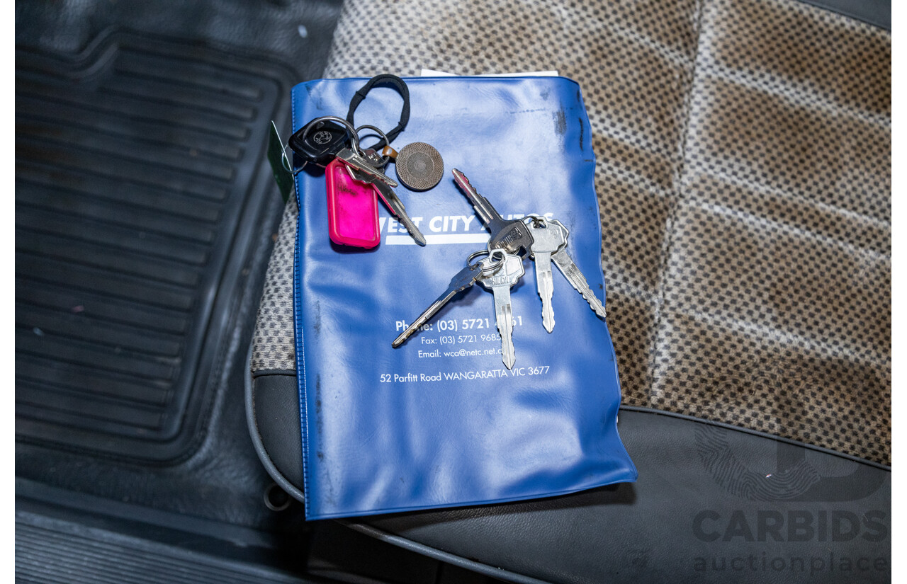 5/1991 Subaru Brumby Special GL Targa Roof (4x4) P/Up White 1.8L