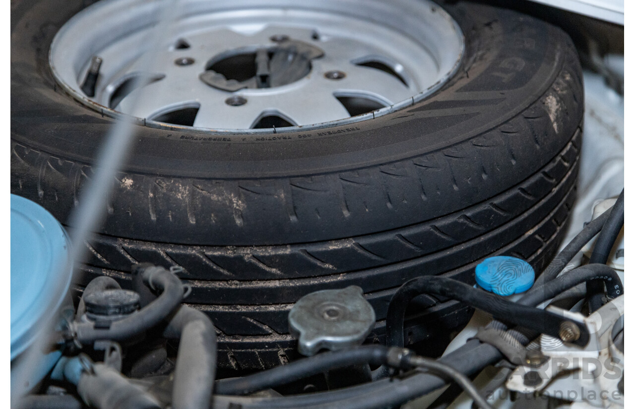 5/1991 Subaru Brumby Special GL Targa Roof (4x4) P/Up White 1.8L