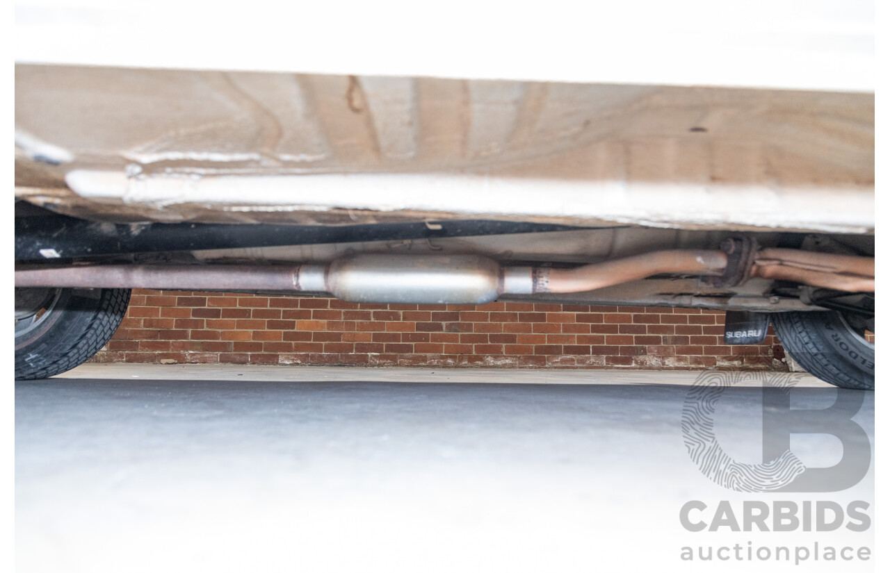 5/1991 Subaru Brumby Special GL Targa Roof (4x4) P/Up White 1.8L