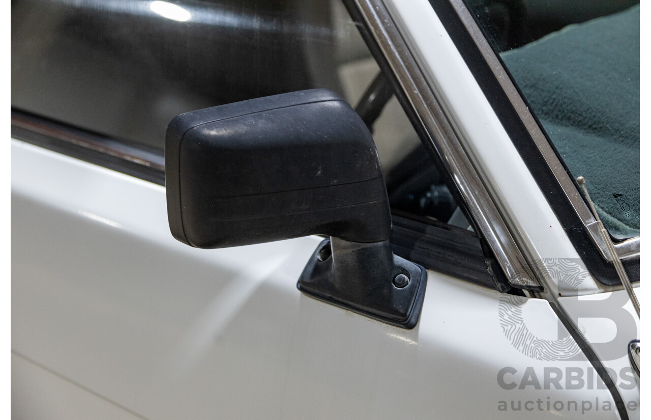 5/1991 Subaru Brumby Special GL Targa Roof (4x4) P/Up White 1.8L