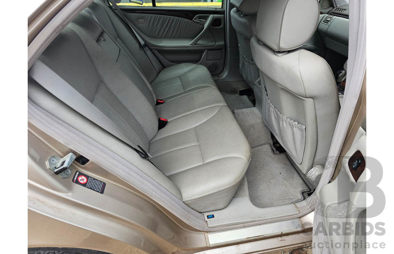 4/2002 Mercedes-Benz E270 CDI Elegance W210 4d Sedan Beige 2.7L