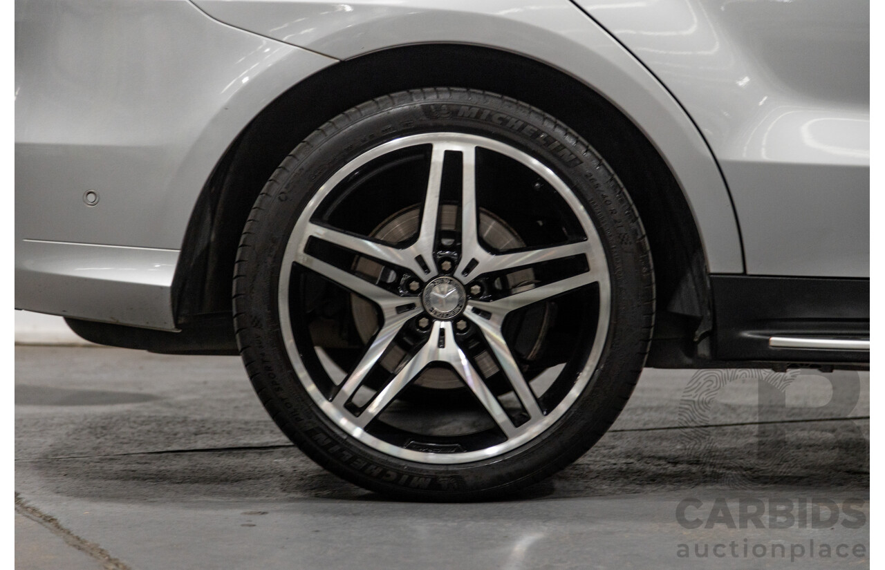 9/2015 Mercedes Benz GLE 250d (AWD) 166 AMG Package 4d Wagon Iridium Silver Metallic Turbo Diesel 2.1L