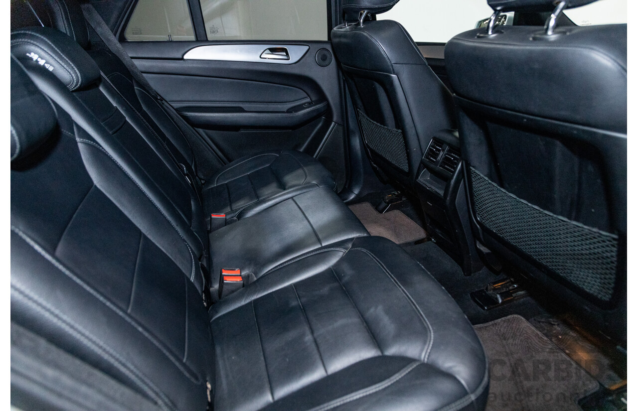 9/2015 Mercedes Benz GLE 250d (AWD) 166 AMG Package 4d Wagon Iridium Silver Metallic Turbo Diesel 2.1L