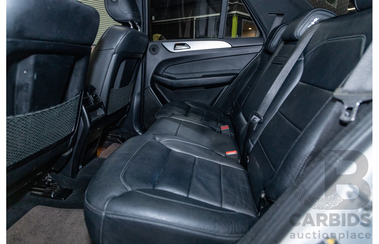 9/2015 Mercedes Benz GLE 250d (AWD) 166 AMG Package 4d Wagon Iridium Silver Metallic Turbo Diesel 2.1L