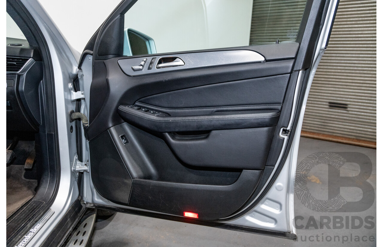 9/2015 Mercedes Benz GLE 250d (AWD) 166 AMG Package 4d Wagon Iridium Silver Metallic Turbo Diesel 2.1L