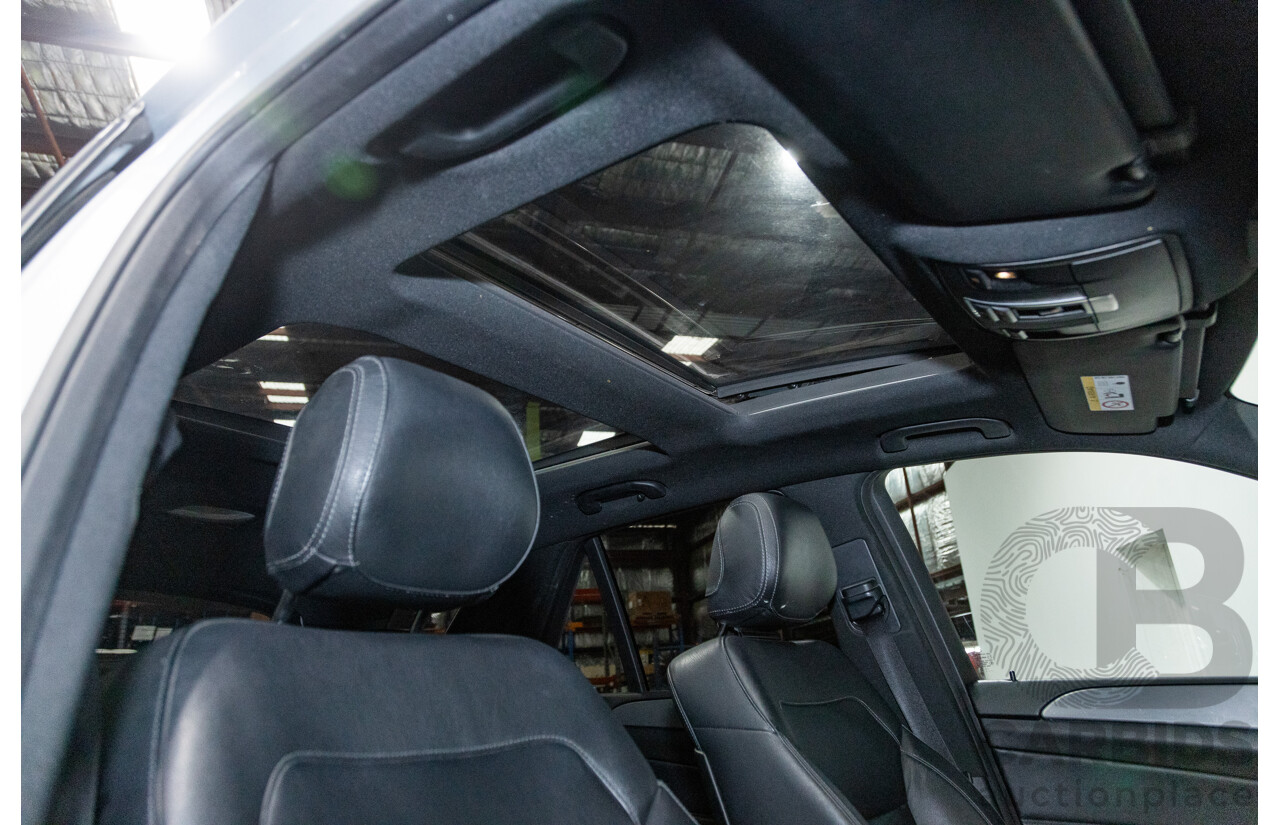 9/2015 Mercedes Benz GLE 250d (AWD) 166 AMG Package 4d Wagon Iridium Silver Metallic Turbo Diesel 2.1L