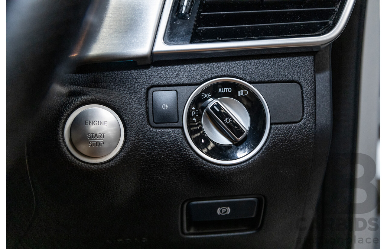 9/2015 Mercedes Benz GLE 250d (AWD) 166 AMG Package 4d Wagon Iridium Silver Metallic Turbo Diesel 2.1L