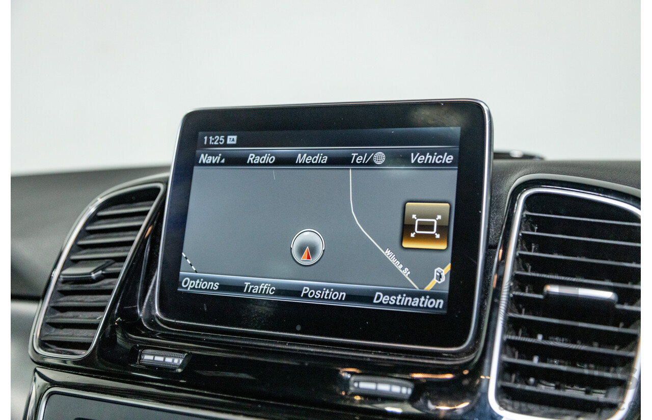 9/2015 Mercedes Benz GLE 250d (AWD) 166 AMG Package 4d Wagon Iridium Silver Metallic Turbo Diesel 2.1L