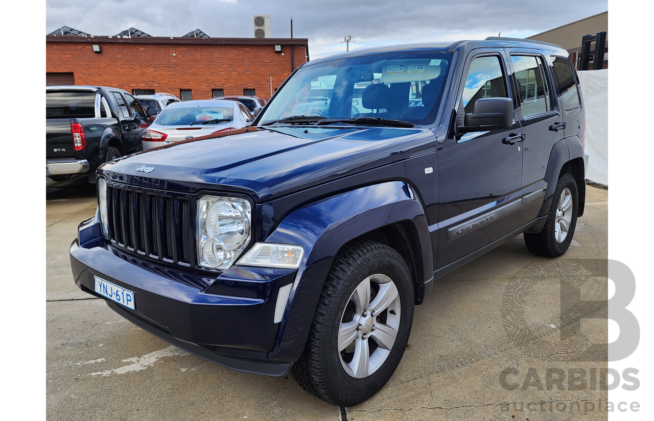 09/2012 Jeep Cherokee SPORT (4x2) RWD KK MY12 4D Wagon Blue 3.7L