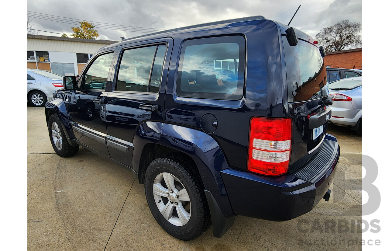 09/2012 Jeep Cherokee SPORT (4x2) RWD KK MY12 4D Wagon Blue 3.7L