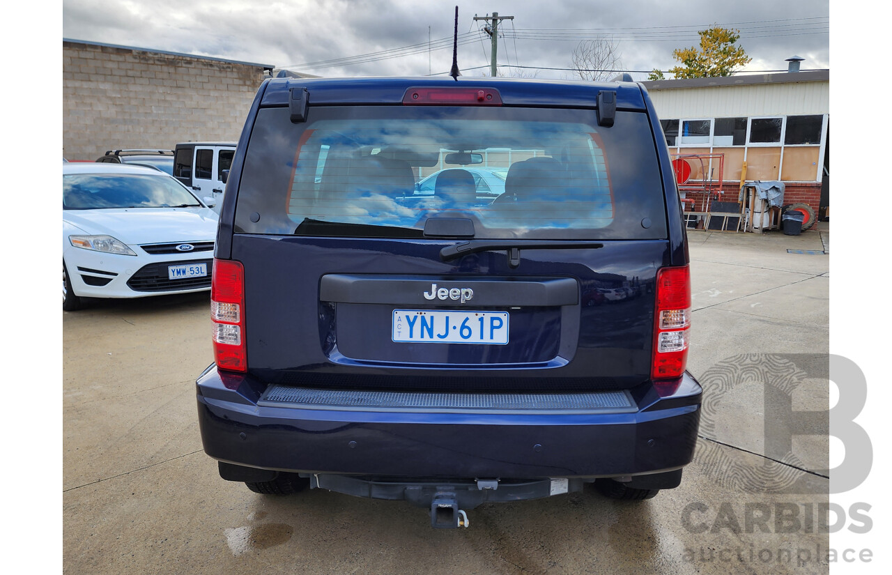 09/2012 Jeep Cherokee SPORT (4x2) RWD KK MY12 4D Wagon Blue 3.7L