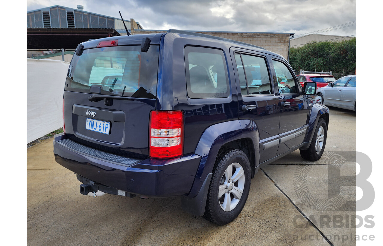 09/2012 Jeep Cherokee SPORT (4x2) RWD KK MY12 4D Wagon Blue 3.7L