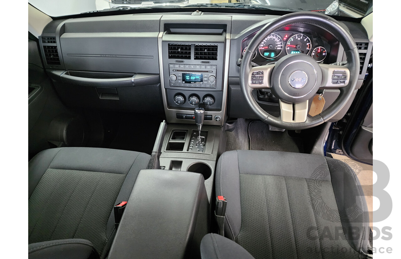 09/2012 Jeep Cherokee SPORT (4x2) RWD KK MY12 4D Wagon Blue 3.7L