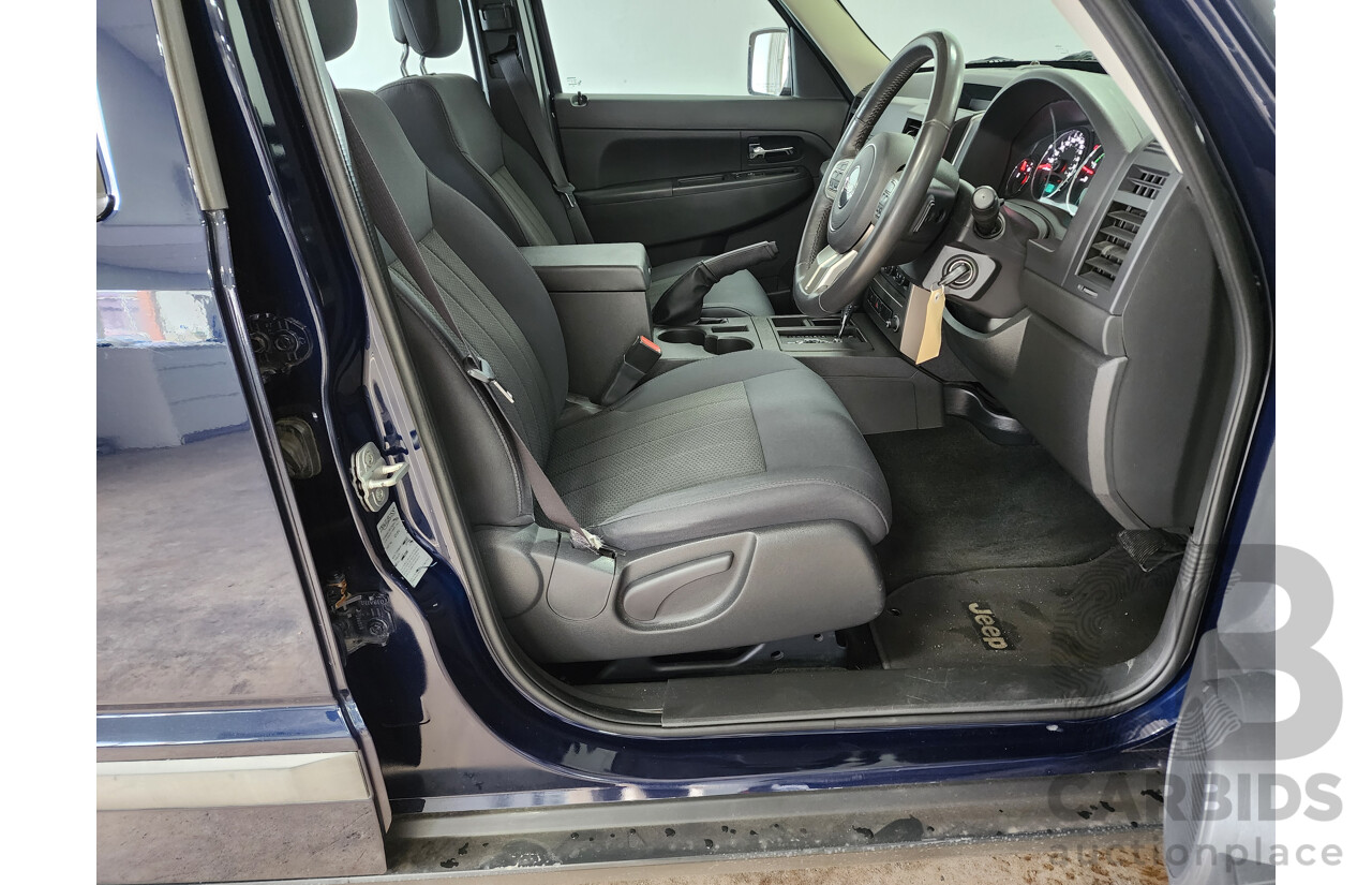 09/2012 Jeep Cherokee SPORT (4x2) RWD KK MY12 4D Wagon Blue 3.7L