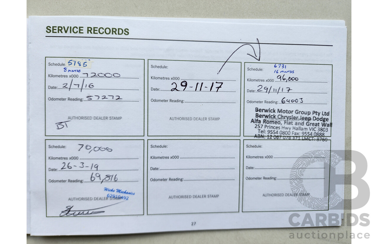 09/2012 Jeep Cherokee SPORT (4x2) RWD KK MY12 4D Wagon Blue 3.7L