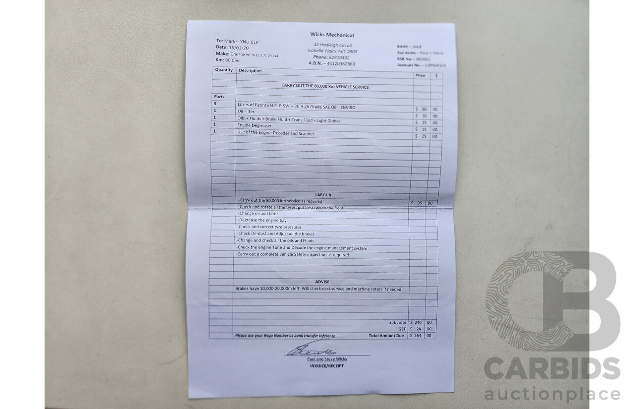 09/2012 Jeep Cherokee SPORT (4x2) RWD KK MY12 4D Wagon Blue 3.7L