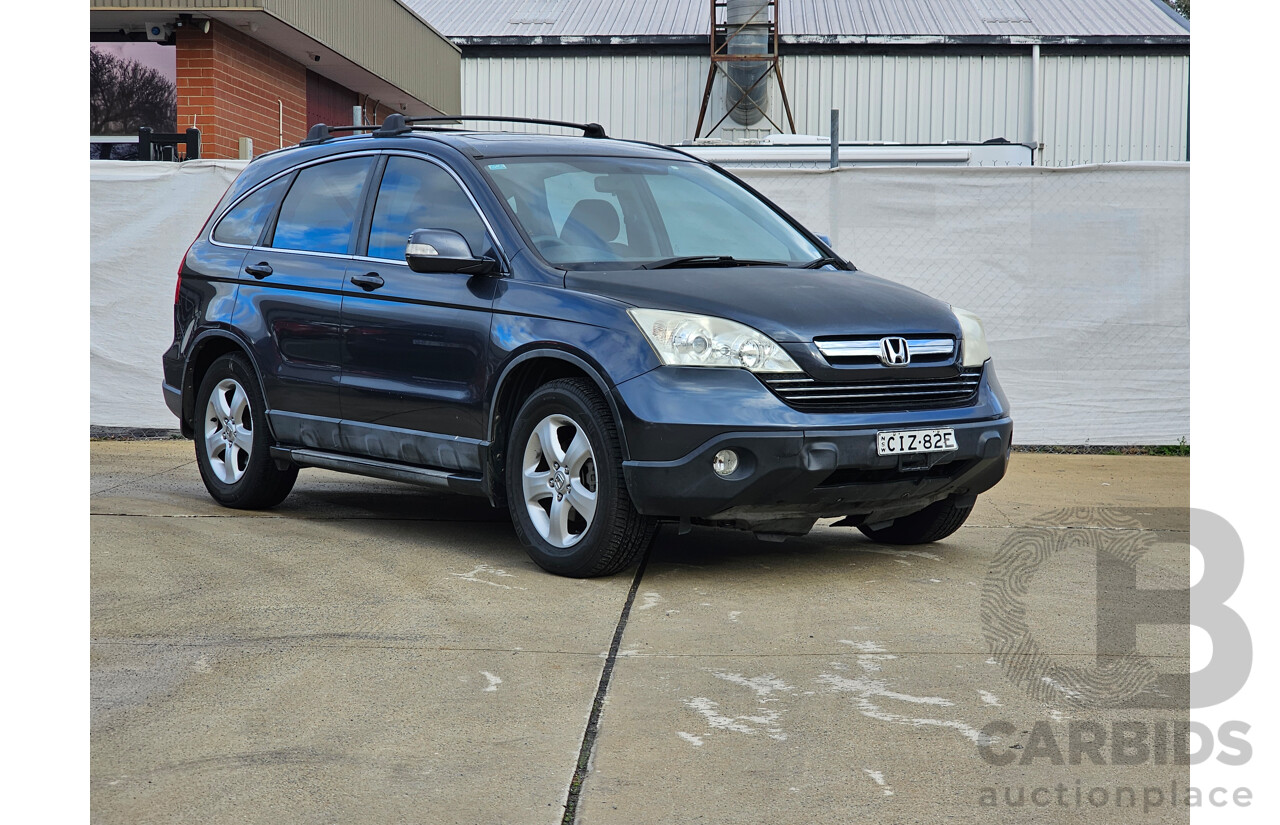 1/2008 Honda CRV (4x4) MY07 4d Wagon Grey 2.4L