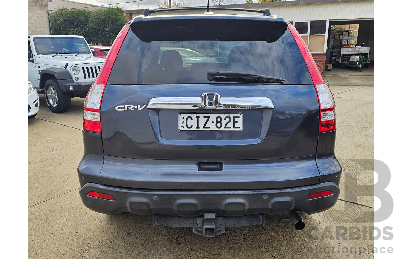 1/2008 Honda CRV (4x4) MY07 4d Wagon Grey 2.4L
