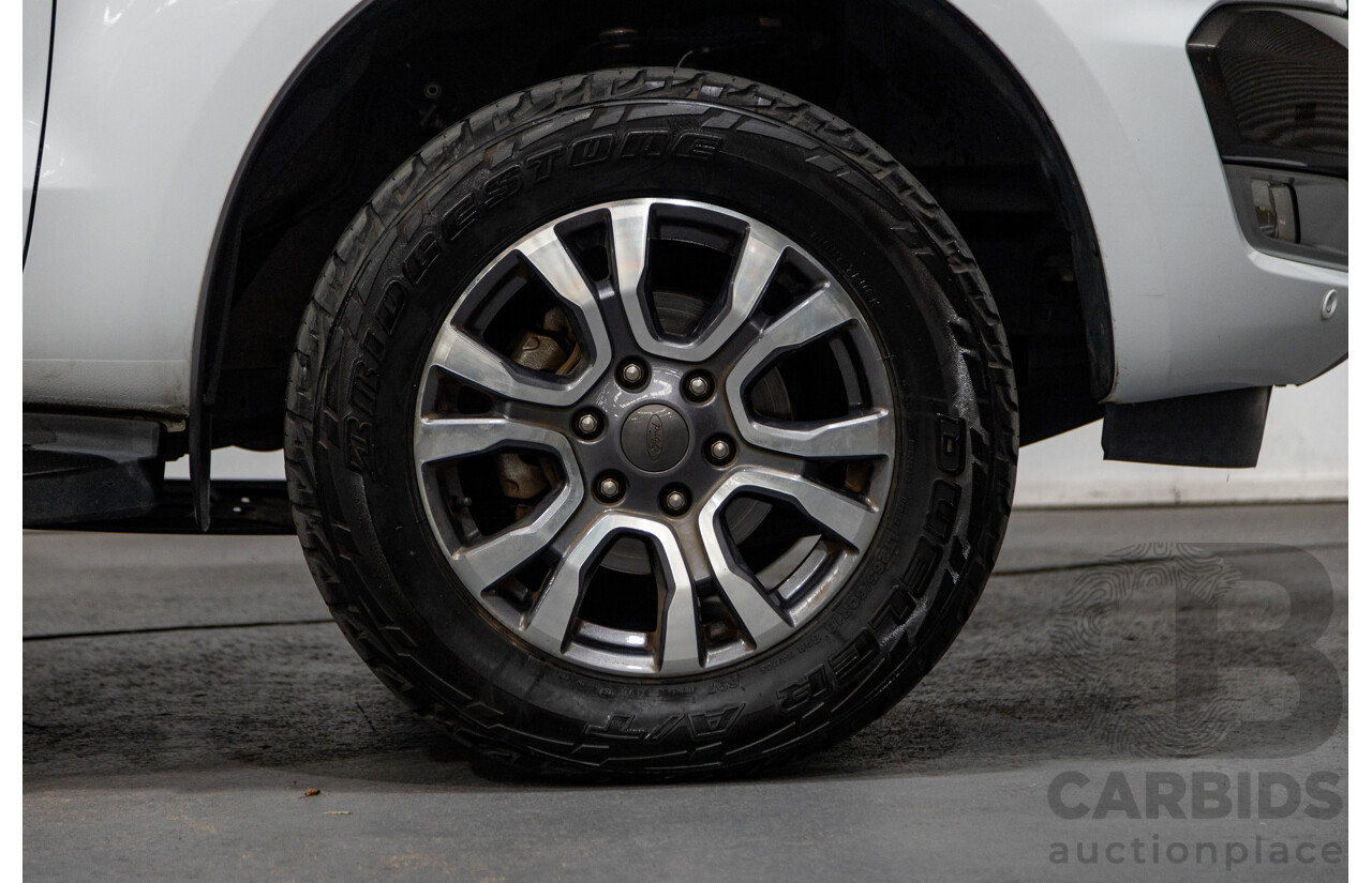 7/2017 Ford Ranger Wildtrak 3.2 (4x4) PX MKII MY17 4d Dual Cab P/Up White Turbo Diesel 3.2L