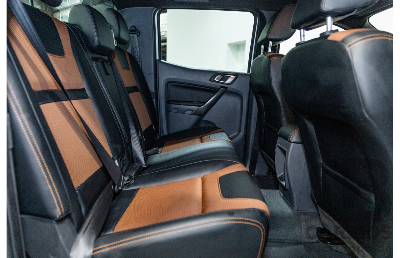 7/2017 Ford Ranger Wildtrak 3.2 (4x4) PX MKII MY17 4d Dual Cab P/Up White Turbo Diesel 3.2L