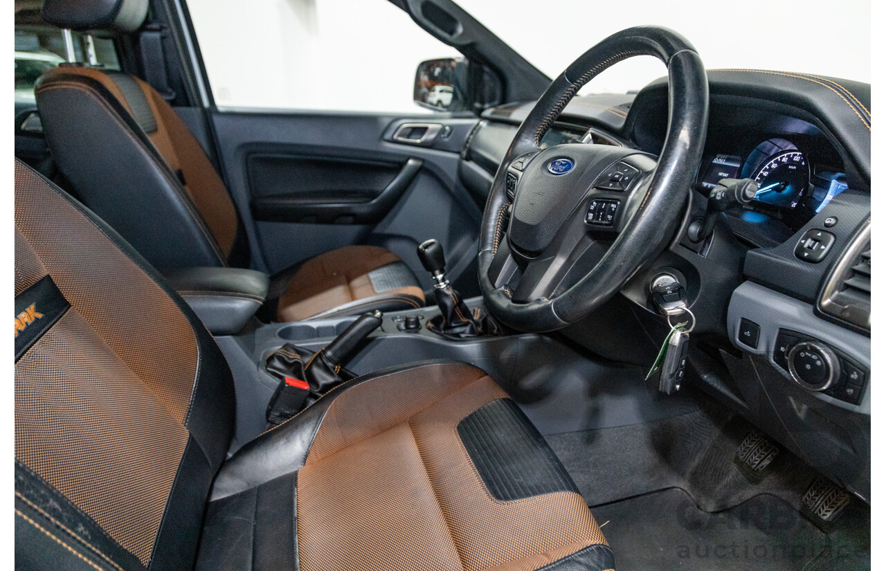 7/2017 Ford Ranger Wildtrak 3.2 (4x4) PX MKII MY17 4d Dual Cab P/Up White Turbo Diesel 3.2L