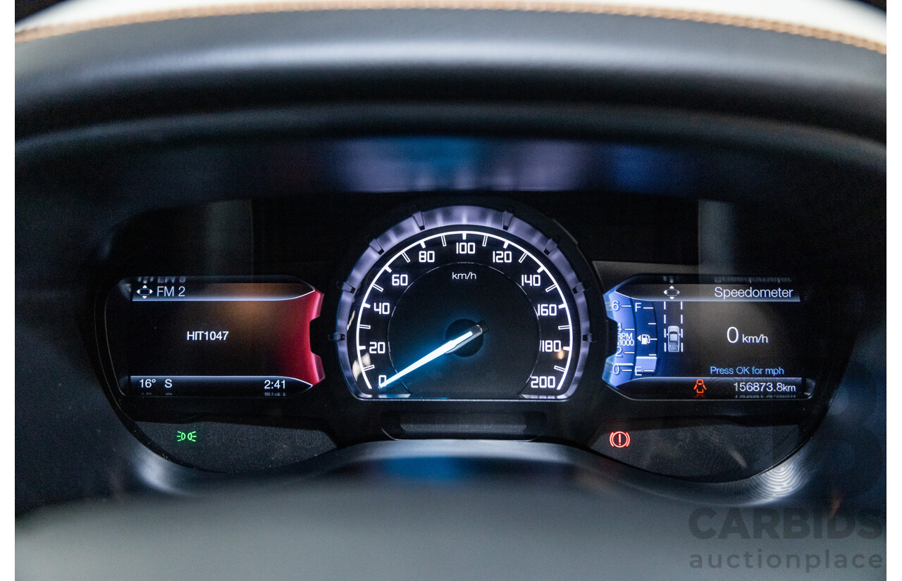 7/2017 Ford Ranger Wildtrak 3.2 (4x4) PX MKII MY17 4d Dual Cab P/Up White Turbo Diesel 3.2L