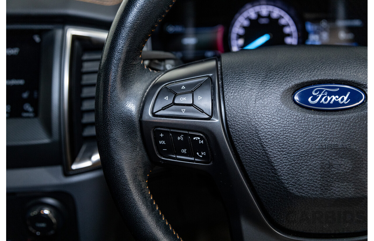 7/2017 Ford Ranger Wildtrak 3.2 (4x4) PX MKII MY17 4d Dual Cab P/Up White Turbo Diesel 3.2L