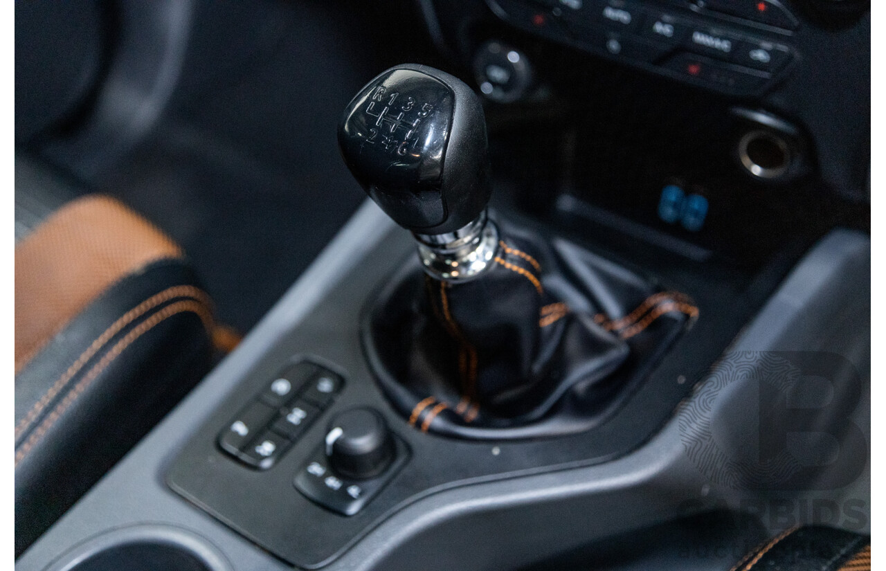 7/2017 Ford Ranger Wildtrak 3.2 (4x4) PX MKII MY17 4d Dual Cab P/Up White Turbo Diesel 3.2L