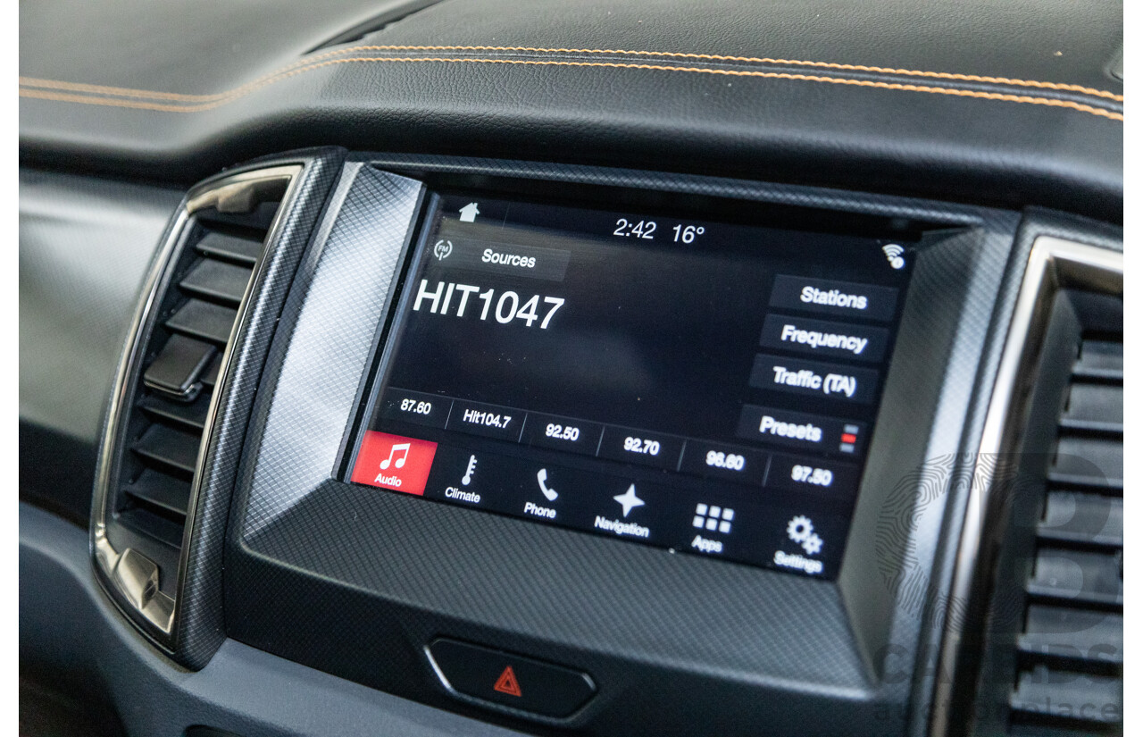 7/2017 Ford Ranger Wildtrak 3.2 (4x4) PX MKII MY17 4d Dual Cab P/Up White Turbo Diesel 3.2L