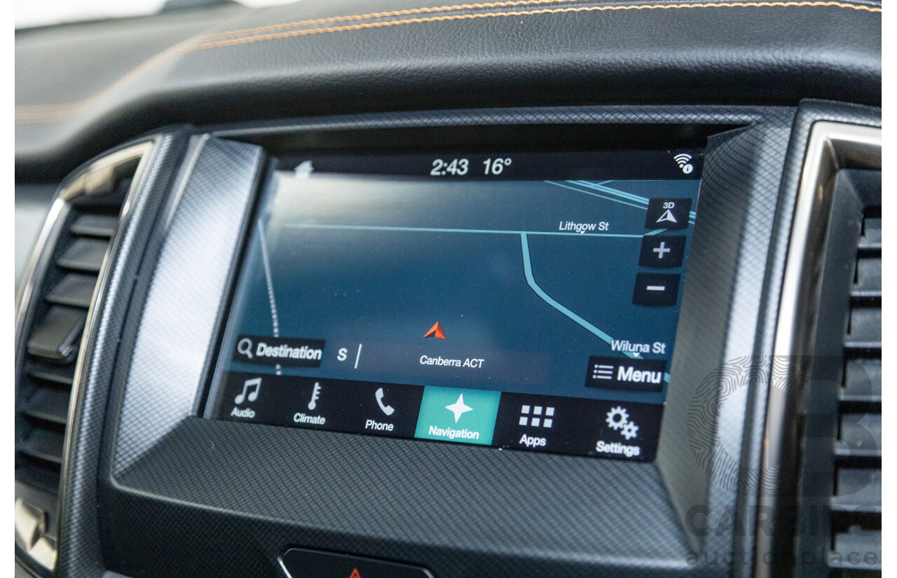 7/2017 Ford Ranger Wildtrak 3.2 (4x4) PX MKII MY17 4d Dual Cab P/Up White Turbo Diesel 3.2L